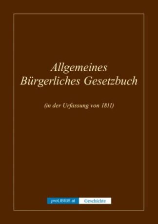 Allgemeines Bürgerliches Gesetzbuch - Geschichte
