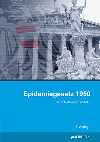 Buchcover: Epidemiegesetz 1950