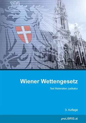 Buchcover: Wiener Wettengesetz