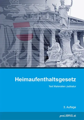 Buchcover: Heimaufenthaltsgesetz