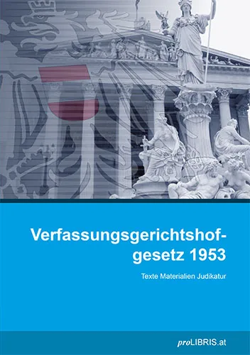 Buchcover: Verfassungsgerichtshofgesetz 1953