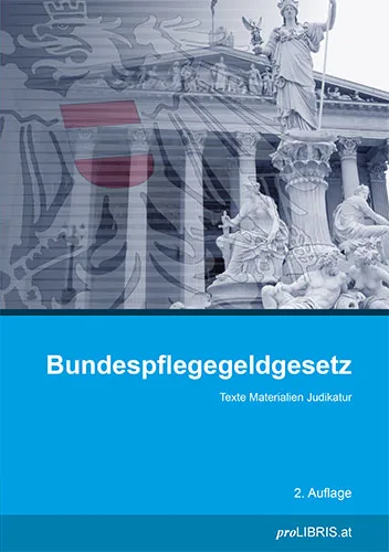 Buchcover: Bundespflegegeldgesetz