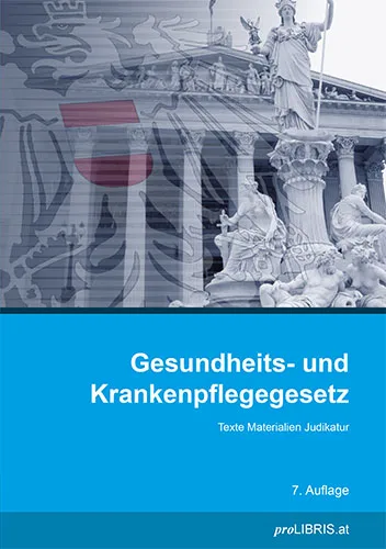 Buchcover: Gesundheits- und Krankenpflegegesetz