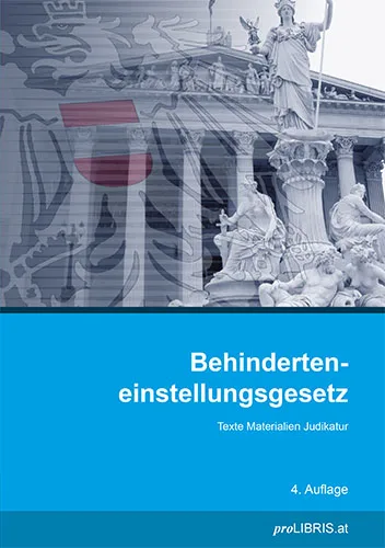 Buchcover: Behinderteneinstellungsgesetz