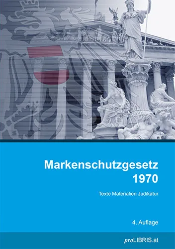 Buchcover: Markenschutzgesetz 1970