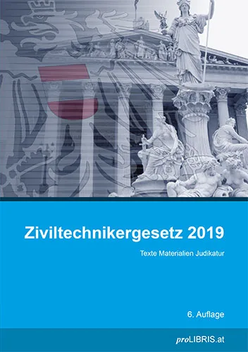 Buchcover: Ziviltechnikergesetz 2019