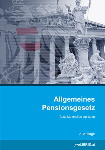 Buchcover: Allgemeines Pensionsgesetz