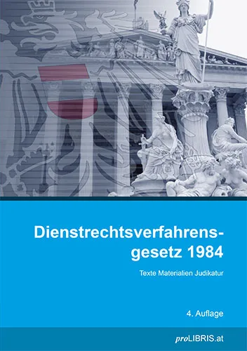 Buchcover: Dienstrechtsverfahrensgesetz 1984