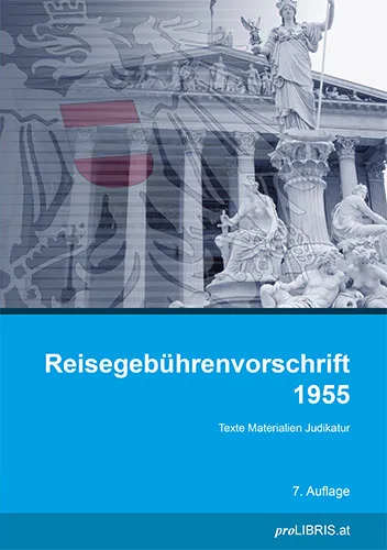 Buchcover: Reisegebührenvorschrift 1955