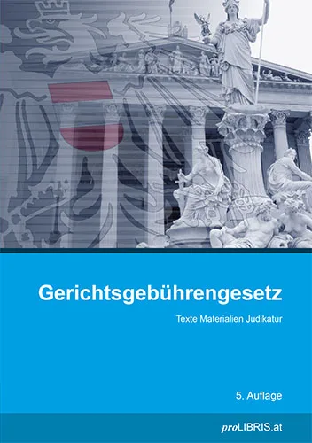 Buchcover: Gerichtsgebührengesetz