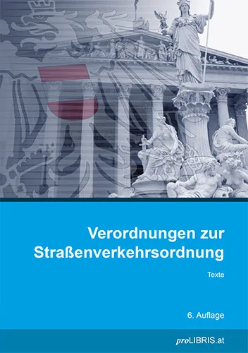 Buchcover: Verordnungen zur Straßenverkehrsordnung