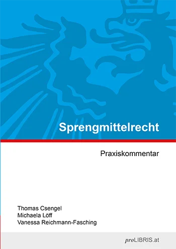 Buchcover: Sprengmittelrecht