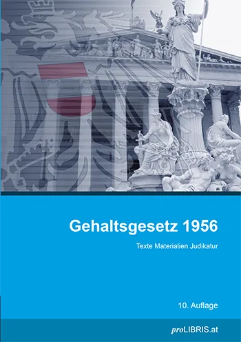 Buchcover: Gehaltsgesetz 1956