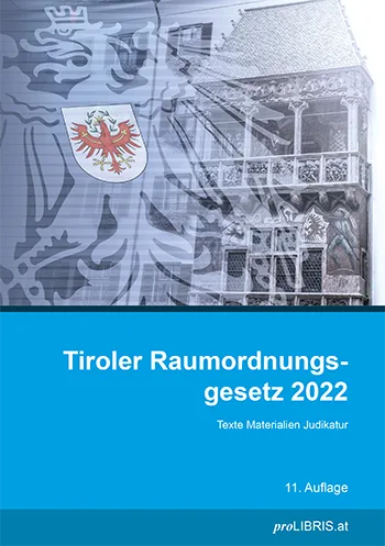 Buchcover: Tiroler Raumordnungsgesetz 2022
